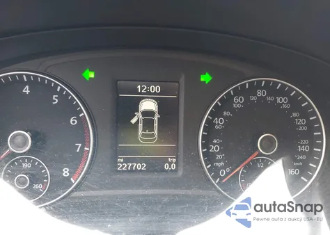 2013 Volkswagen Passat 2.5L Se из США, поврежденный, VIN 1VWBH7A37DC087822